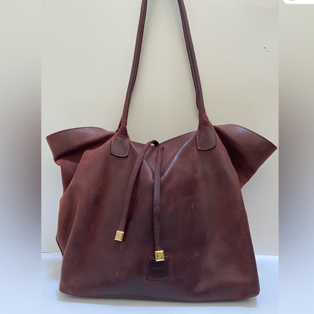 Vintage Brave 1992 Leather Tote Bag